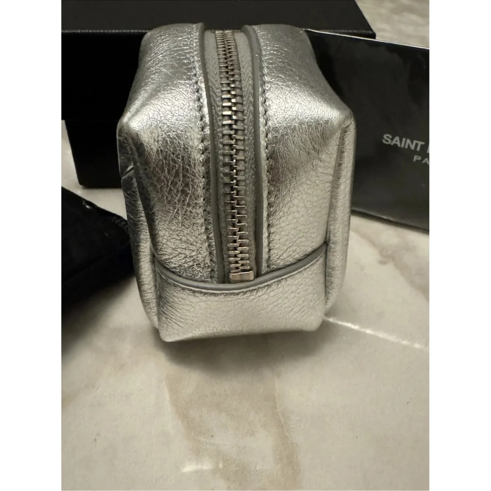 Yves Saint Laurent Silver‎ Baby Bag